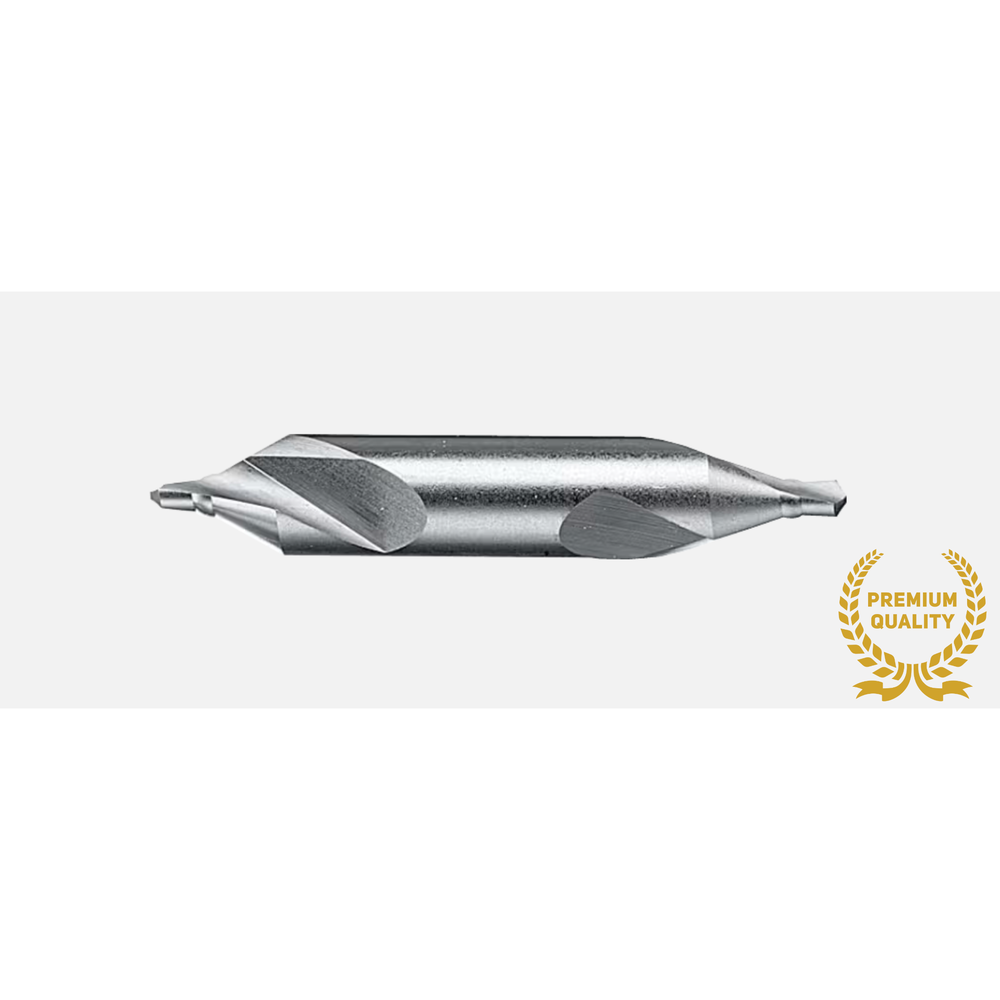 Phantom HSS Centerboor DIN 333-W met kraag, 60°