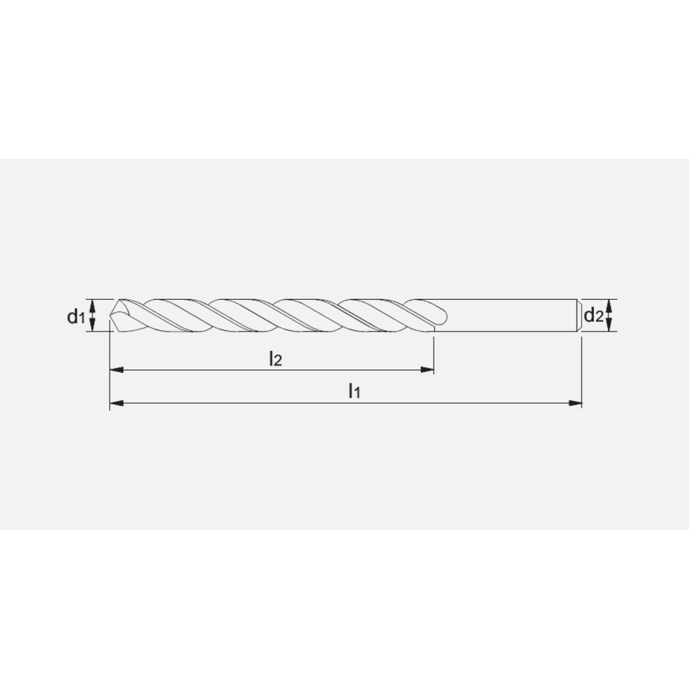 Phantom HSS-E Spiraalboor DIN 338 (Van 0,2mm tot 7,5mm)