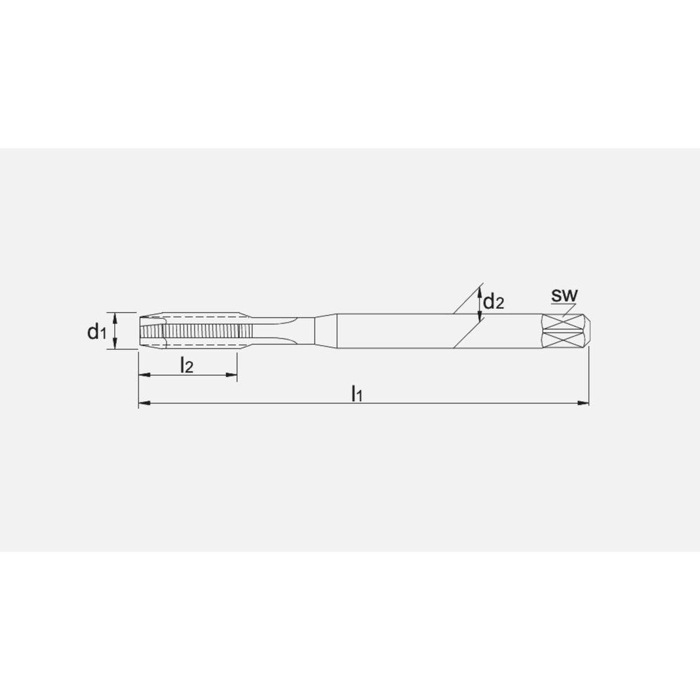 International Tools ECO HSS Machinetap DIN 371 Metrisch