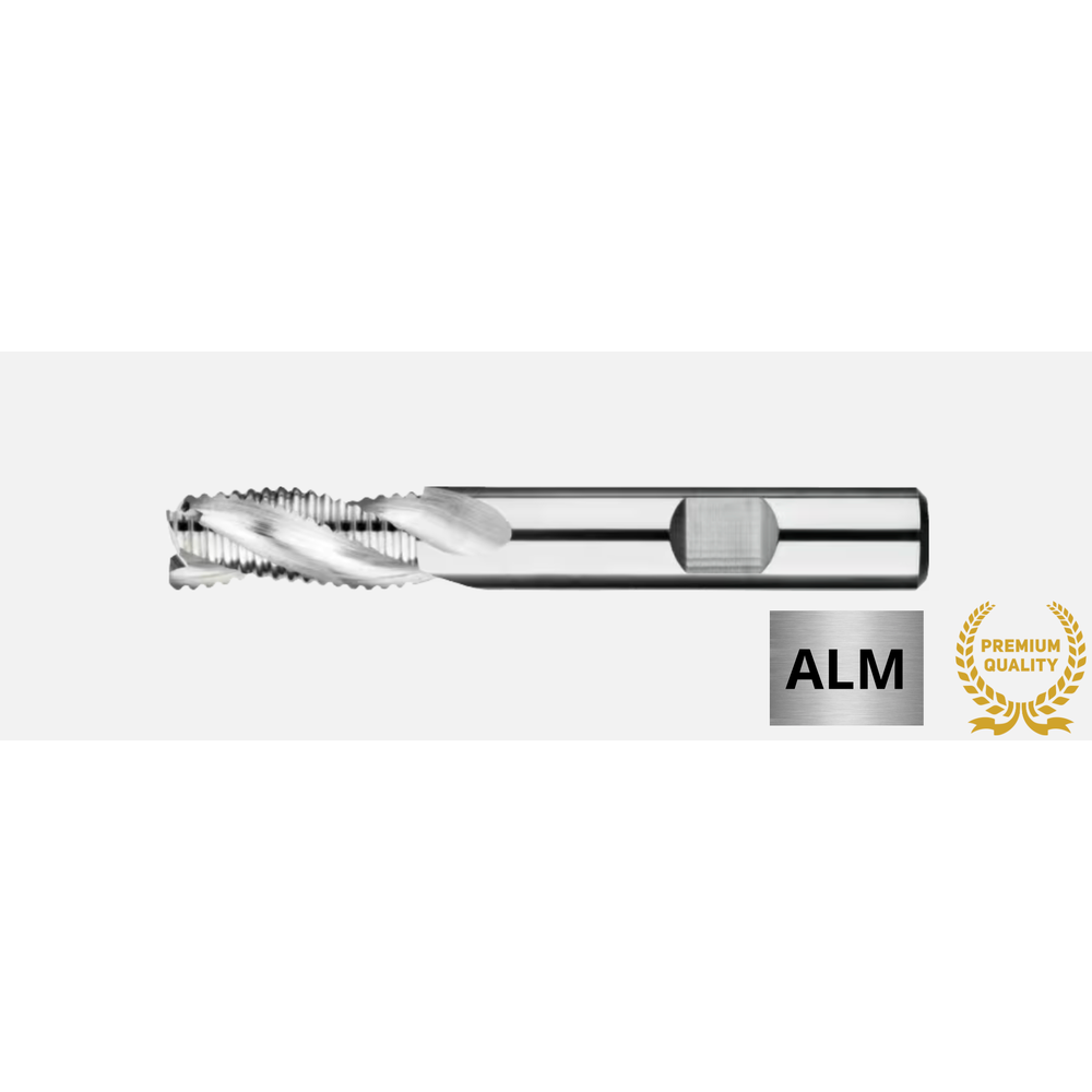 Phantom volhardmetaal Ruwfrees lang, rond, Aluminium