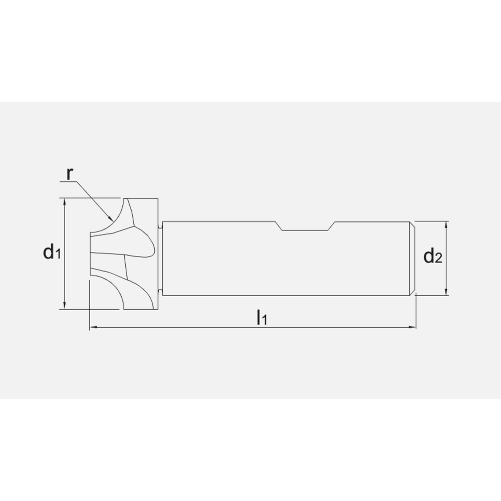 Phantom HSS-E 8% Radiusfrees DIN 6518-B Kwarthol frees
