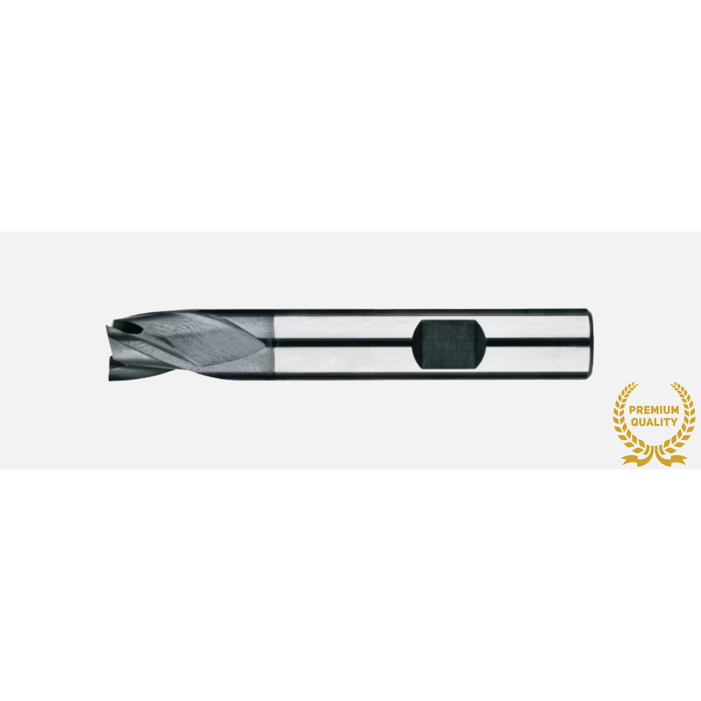 Phantom UNI volhardmetaal Schachtfrees, 3-snijder DIN 6527-B kort, AlTiN-X