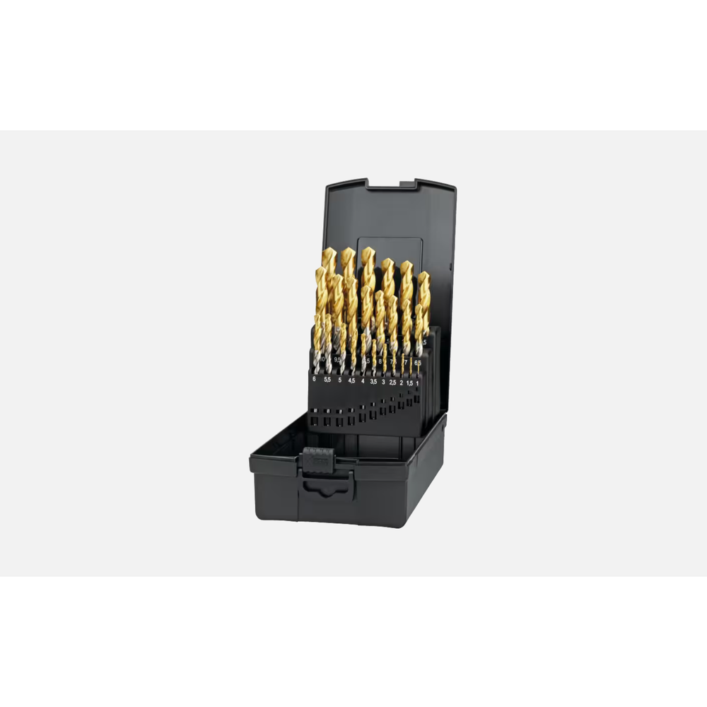 Phantom HSS Set Spiraalboren DIN 338 TiN-tip