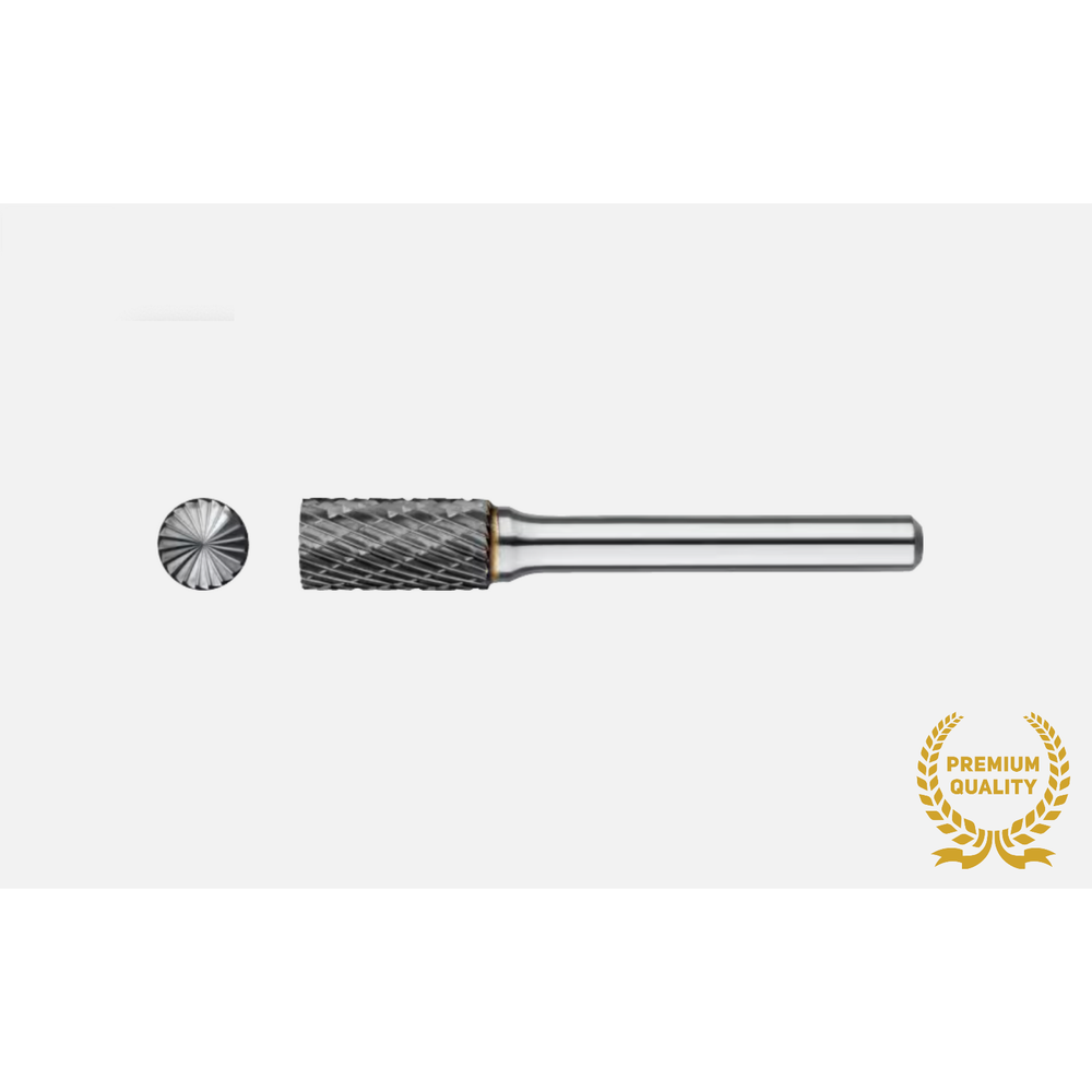 Phantom hardmetaal Stiftfrees model B, cilindrisch met kopvertanding, schacht 6 mm