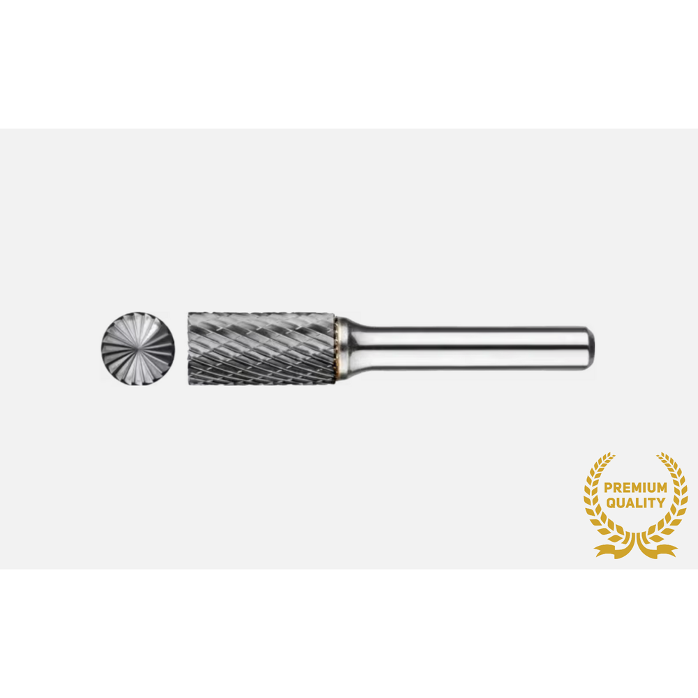 Phantom hardmetaal Stiftfrees model B, cilindrisch met kopvertanding, schacht 8 mm