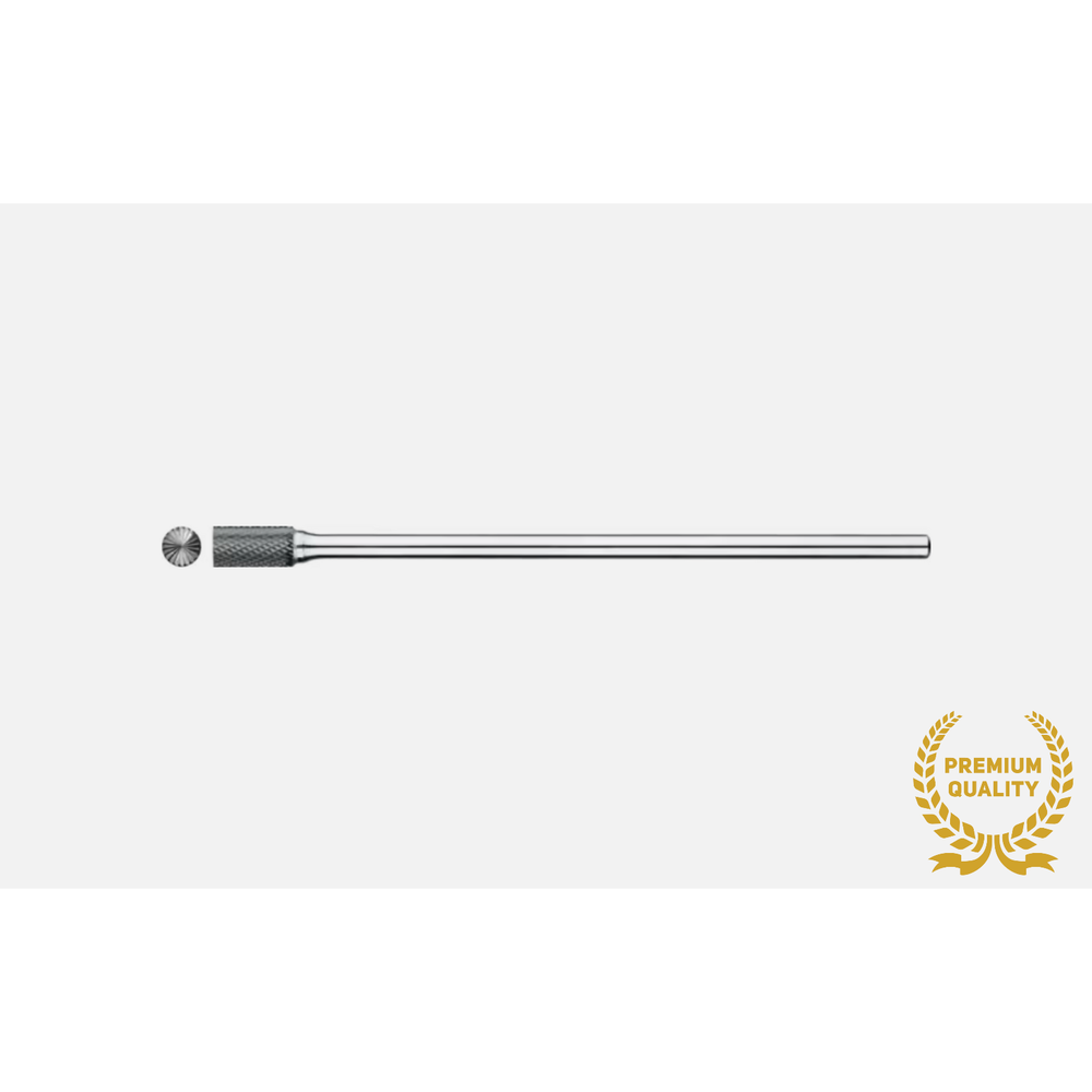 Phantom hardmetaal Stiftfrees model B, cilindrisch met kopvertanding, schacht 6 mm, lang