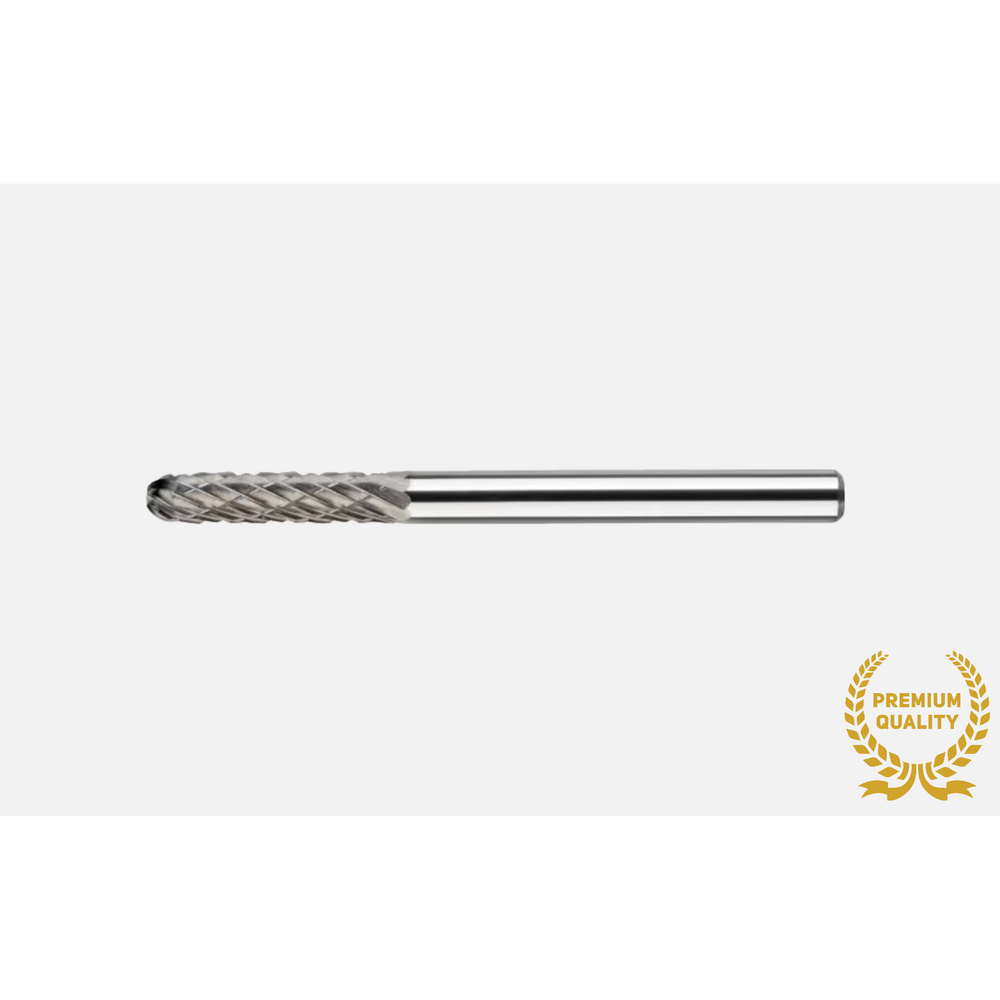 Phantom hardmetaal Stiftfrees model C, cilindrisch, ronde kop, schacht 3 mm