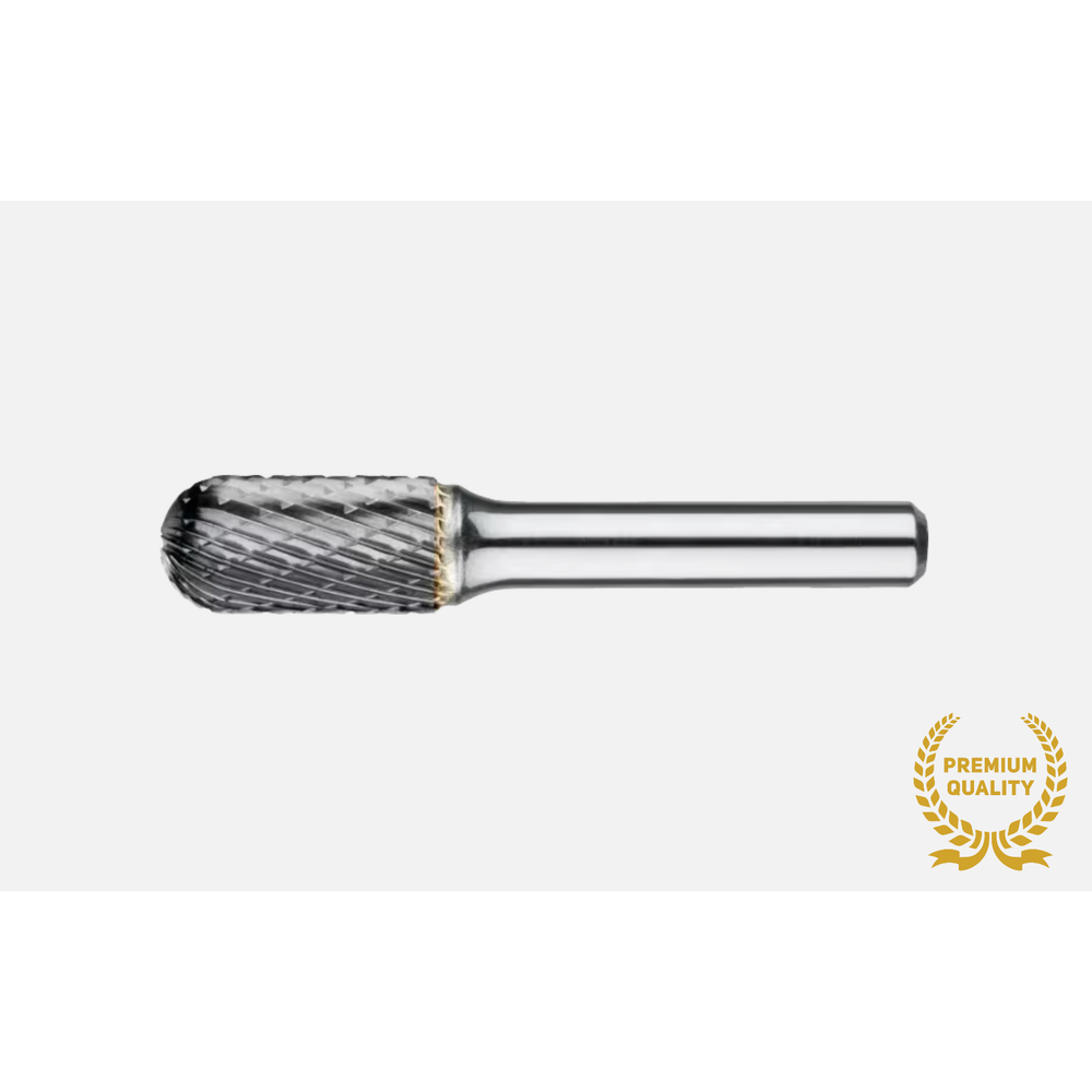 Phantom hardmetaal Stiftfrees model C, cilindrisch, ronde kop, schacht 8 mm