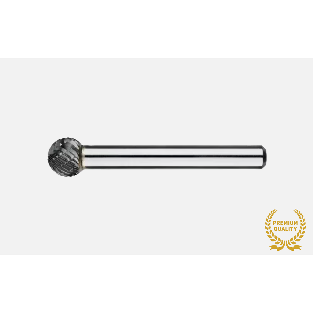 Phantom hardmetaal Stiftfrees model D, kogelvorm, schacht 6 mm