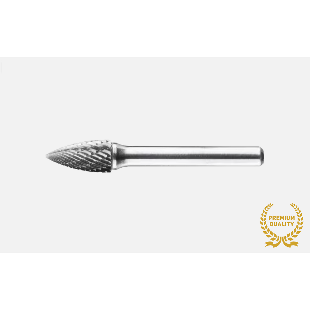 Phantom hardmetaal Stiftfrees model G, boomvorm spits, schacht 6 mm