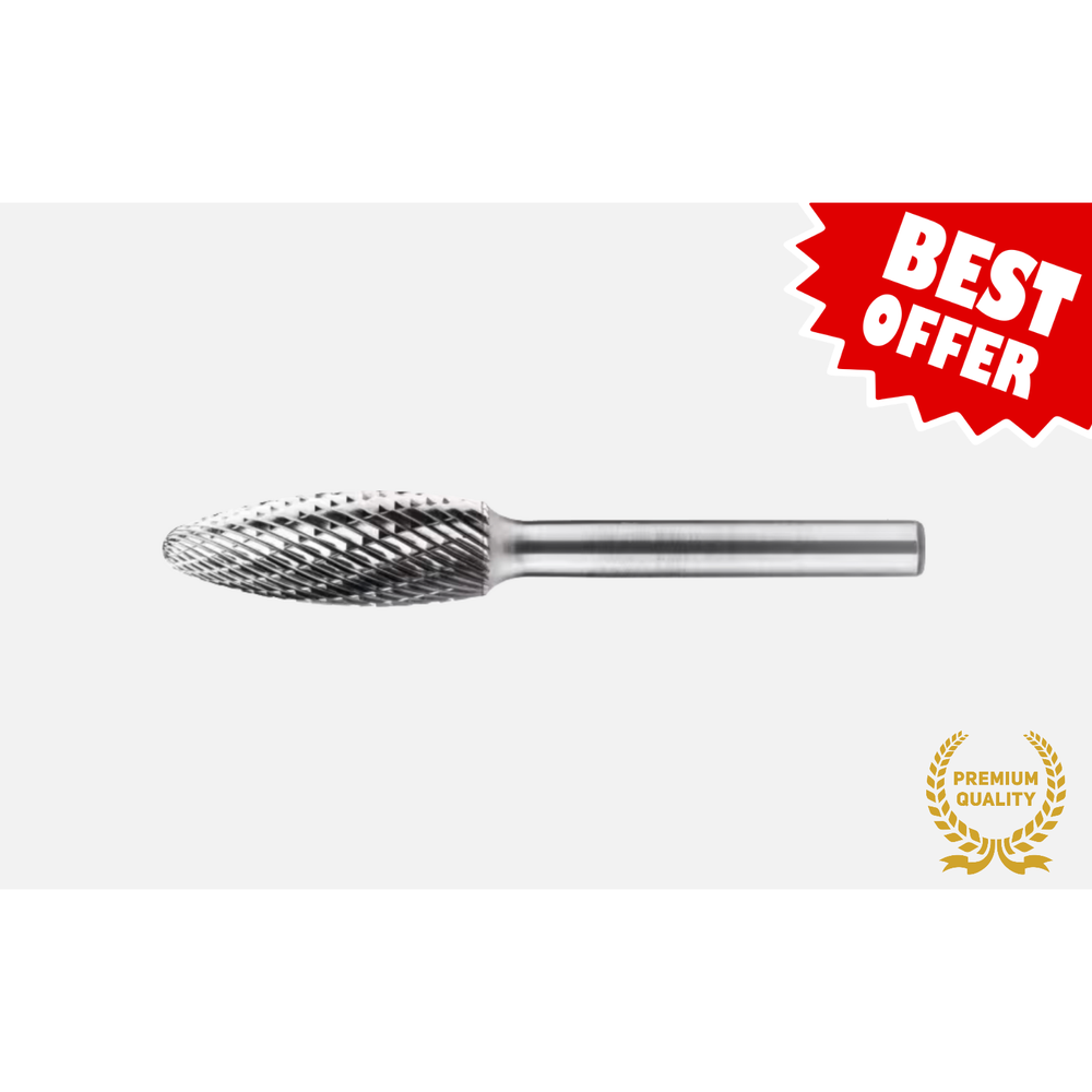 International Tools ECO PRO hardmetaal Stiftfrees model H, vlamvorm