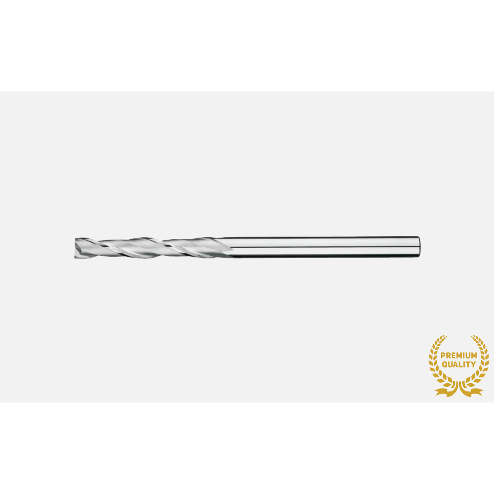 Phantom UNI volhardmetaal Schachtfrees, 2-snijder extra lang