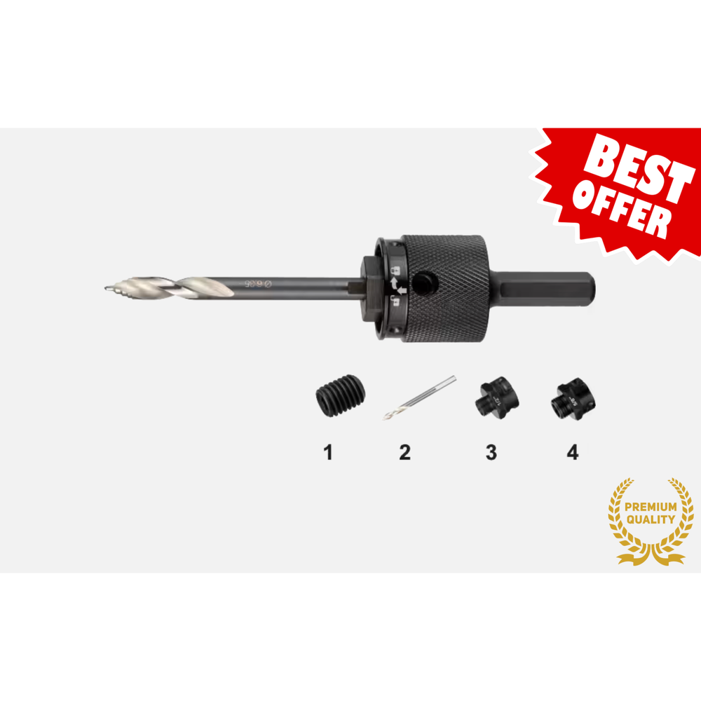 International Tools ECO PRO Universele Quick-Change Houder Ø14-210 mm 11/32″(8‚7mm)