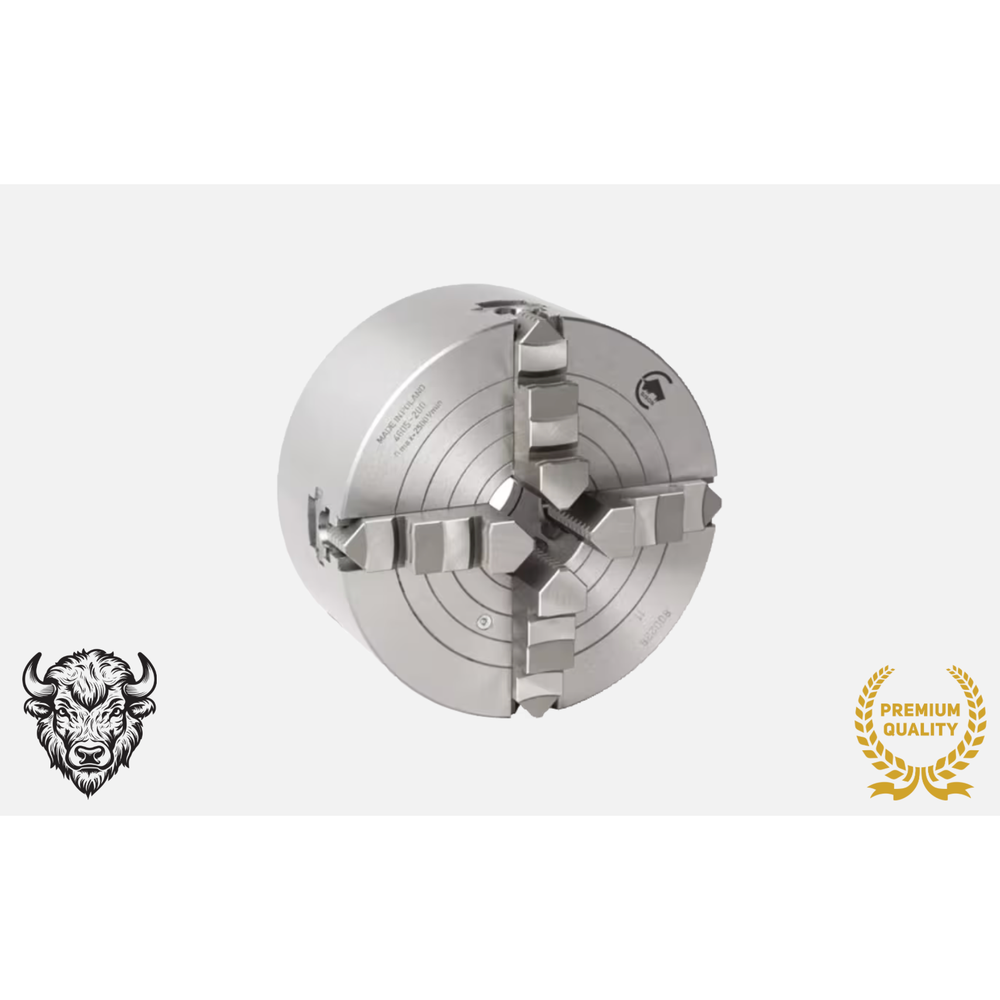 Bison DIN 6351 Gecombineerde Vier-Klauwplaat (Westcott), gietijzer, type 4605