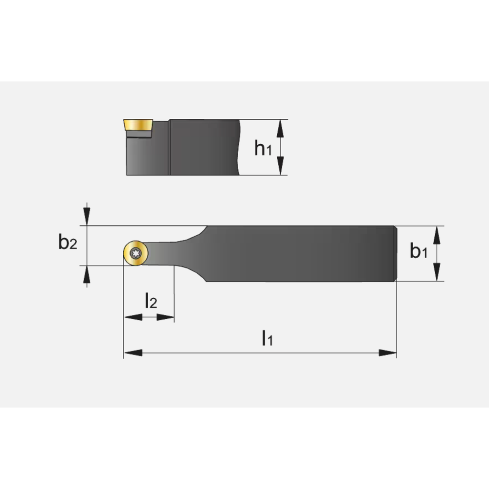 Phantom Wisselplaathouder, 45° SRDCN