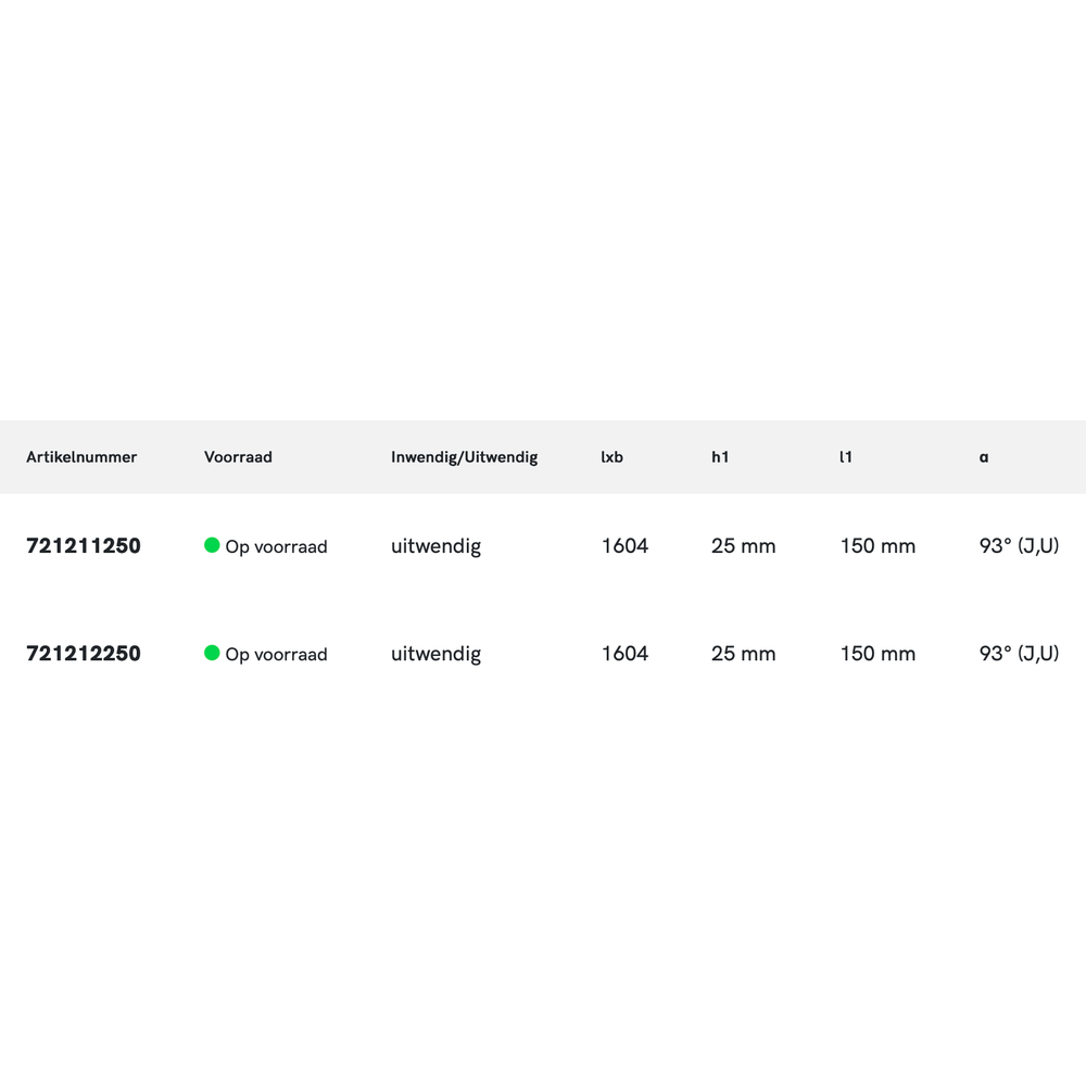 Phantom Wisselplaathouder, 93° CKJNR/L