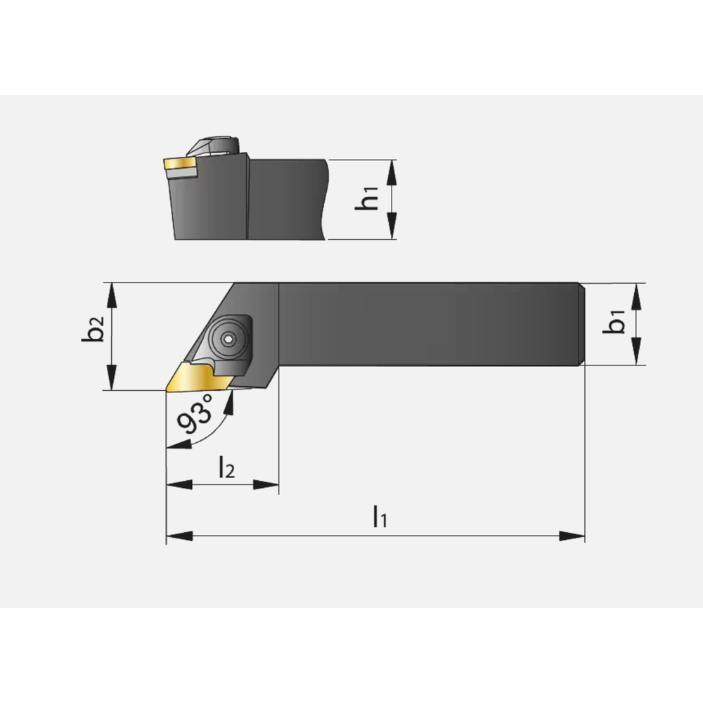 Phantom Wisselplaathouder, 93° CKJNR/L