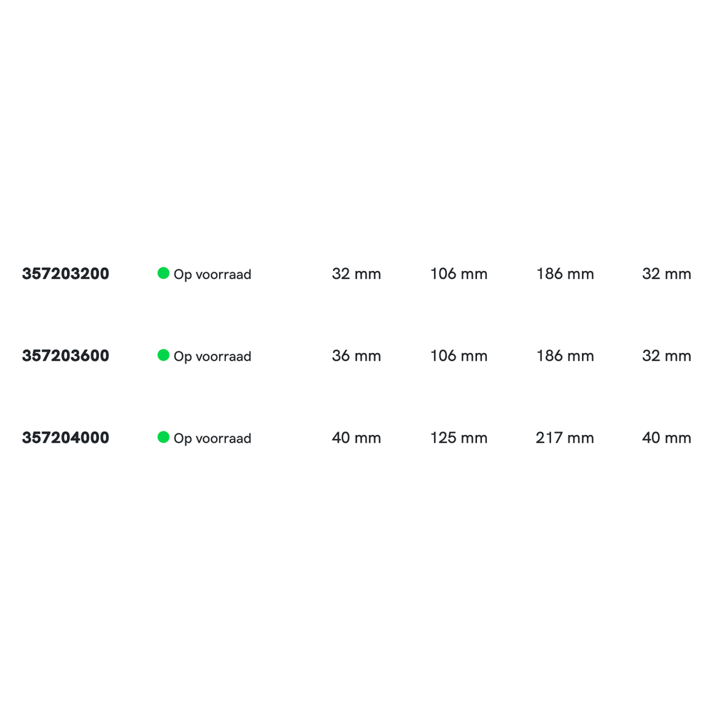 Phantom HSS-E 8% Ruwfrees DIN 844-B lang, type NR