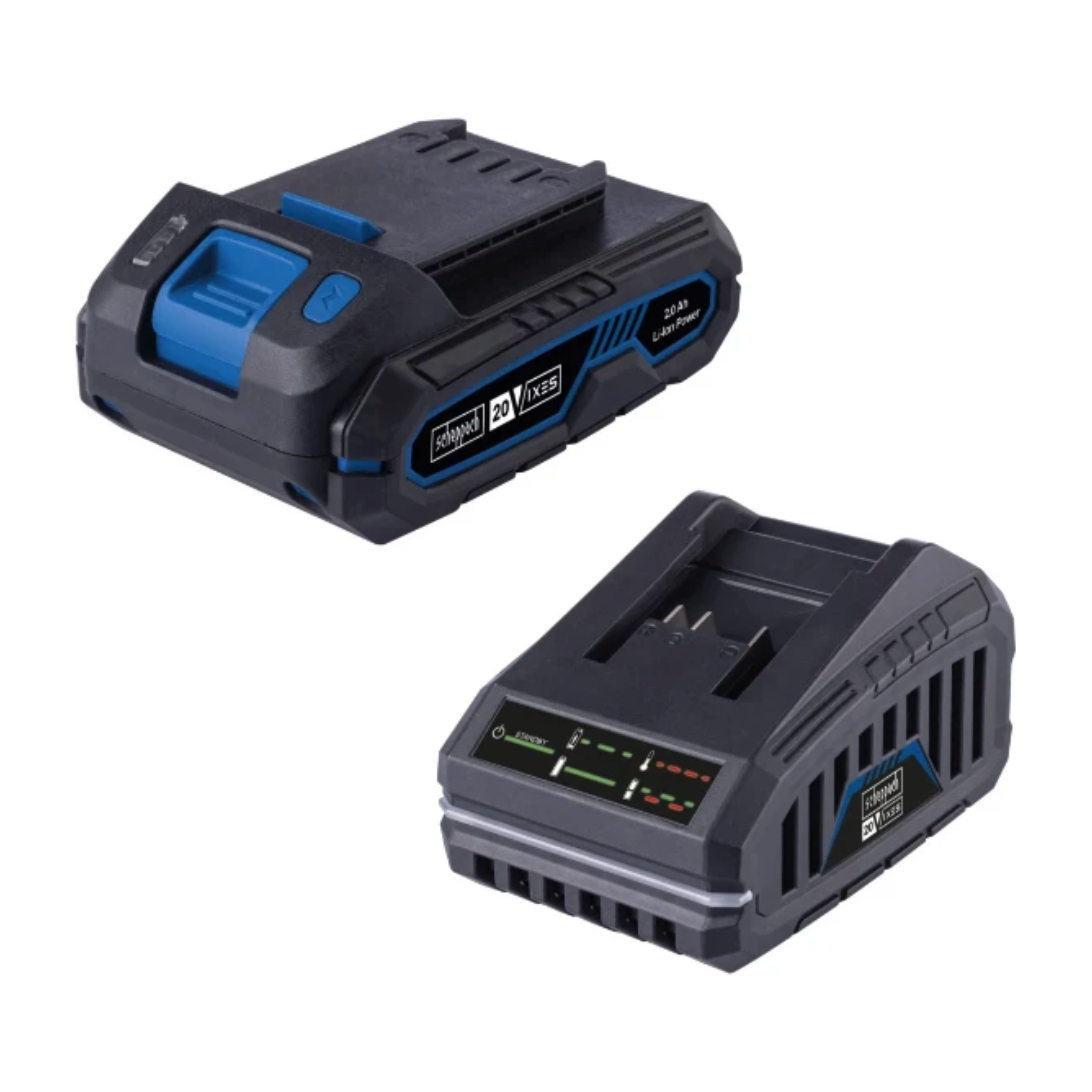 Scheppach Starterset 20V Accu & Acculader SBSK2.0