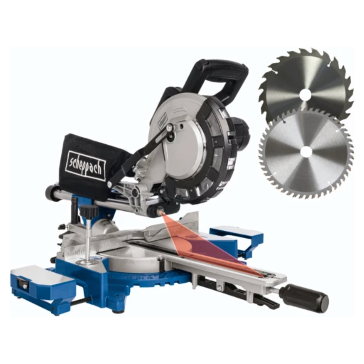 Scheppach Kap en Trekzaag HM216