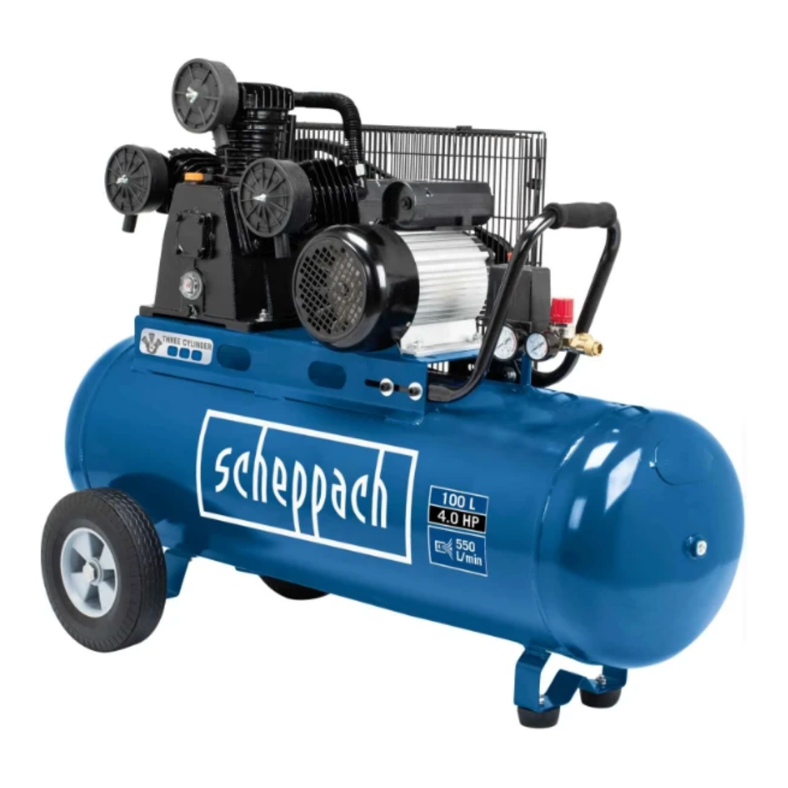 Scheppach Compressor HC550TC 100L 400V 10 bar
