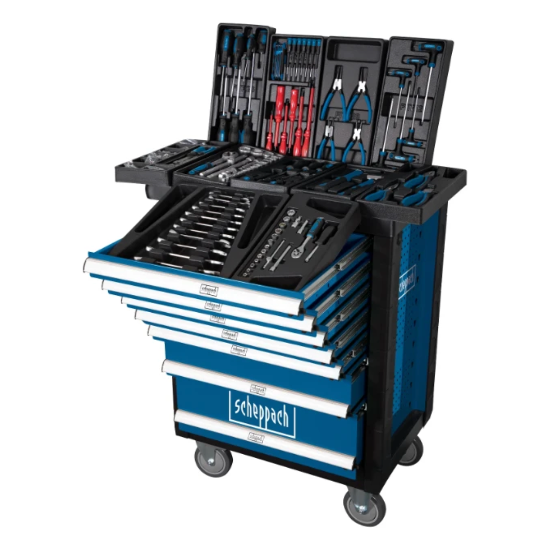 Scheppach Gereedschapswagen TW1000 - 263-delig