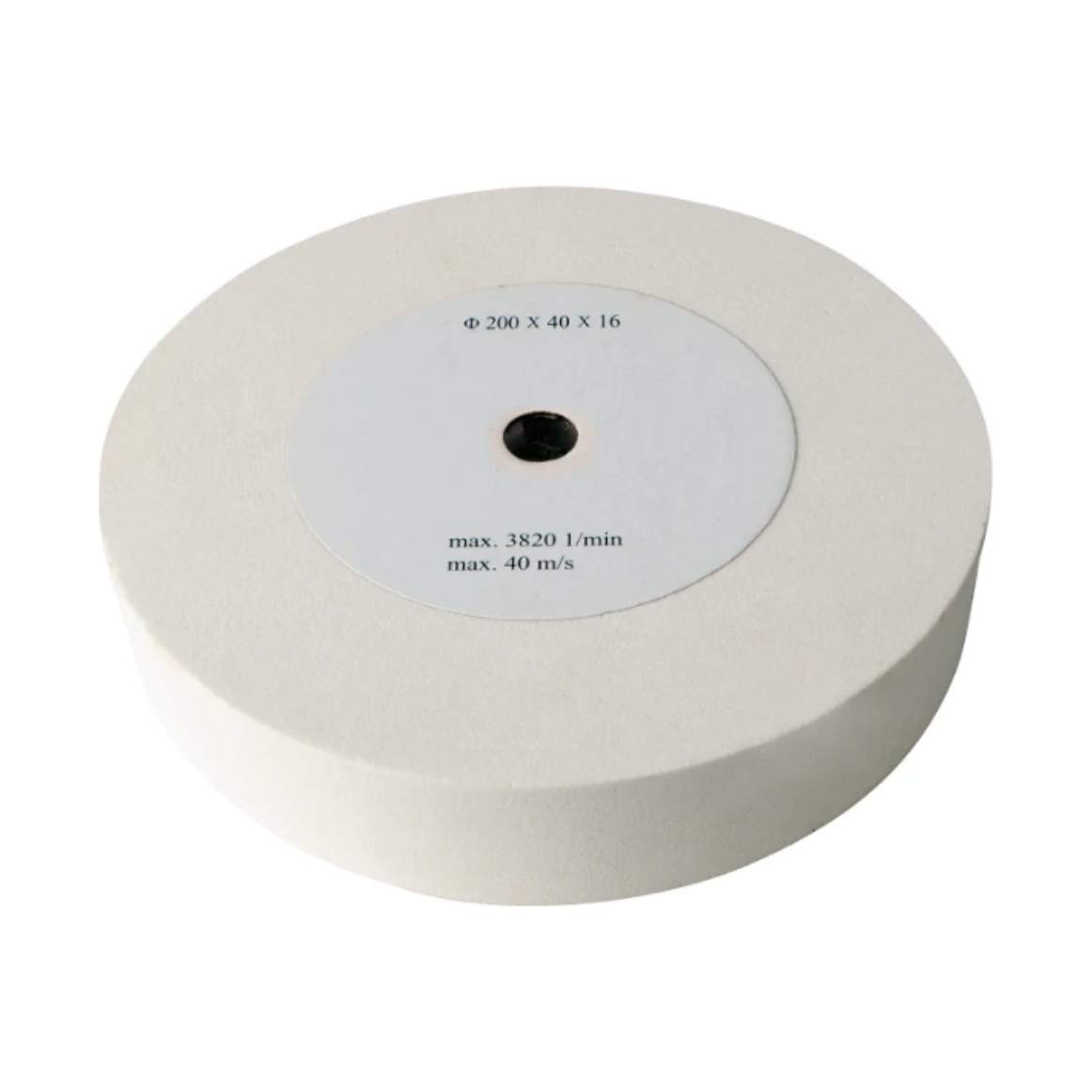 Scheppach Slijpschijf O200x40mm K100 wit