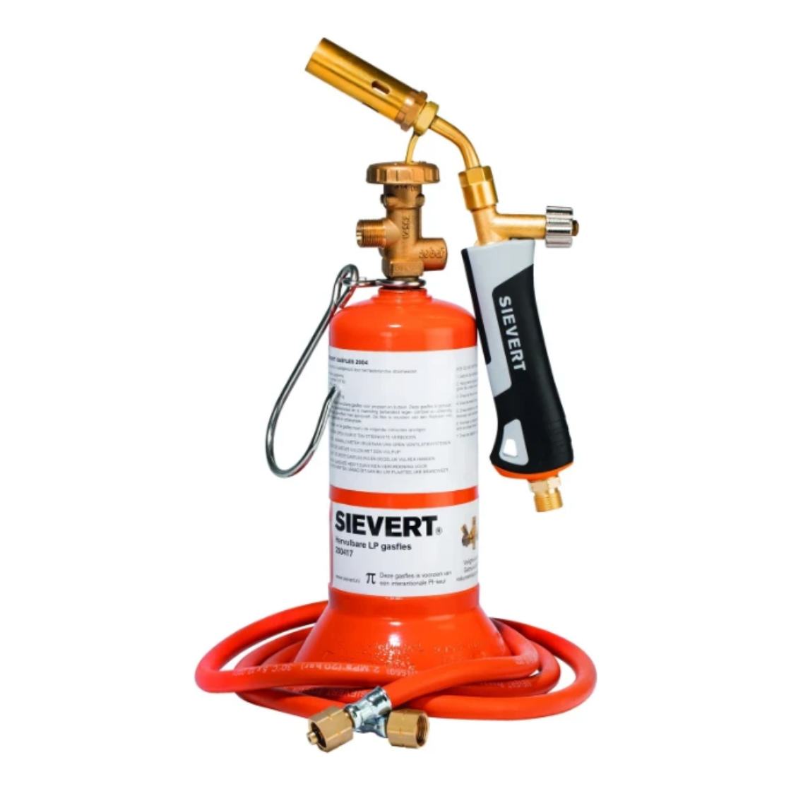 Sievert Soldeerset: slang, handgreep en brander