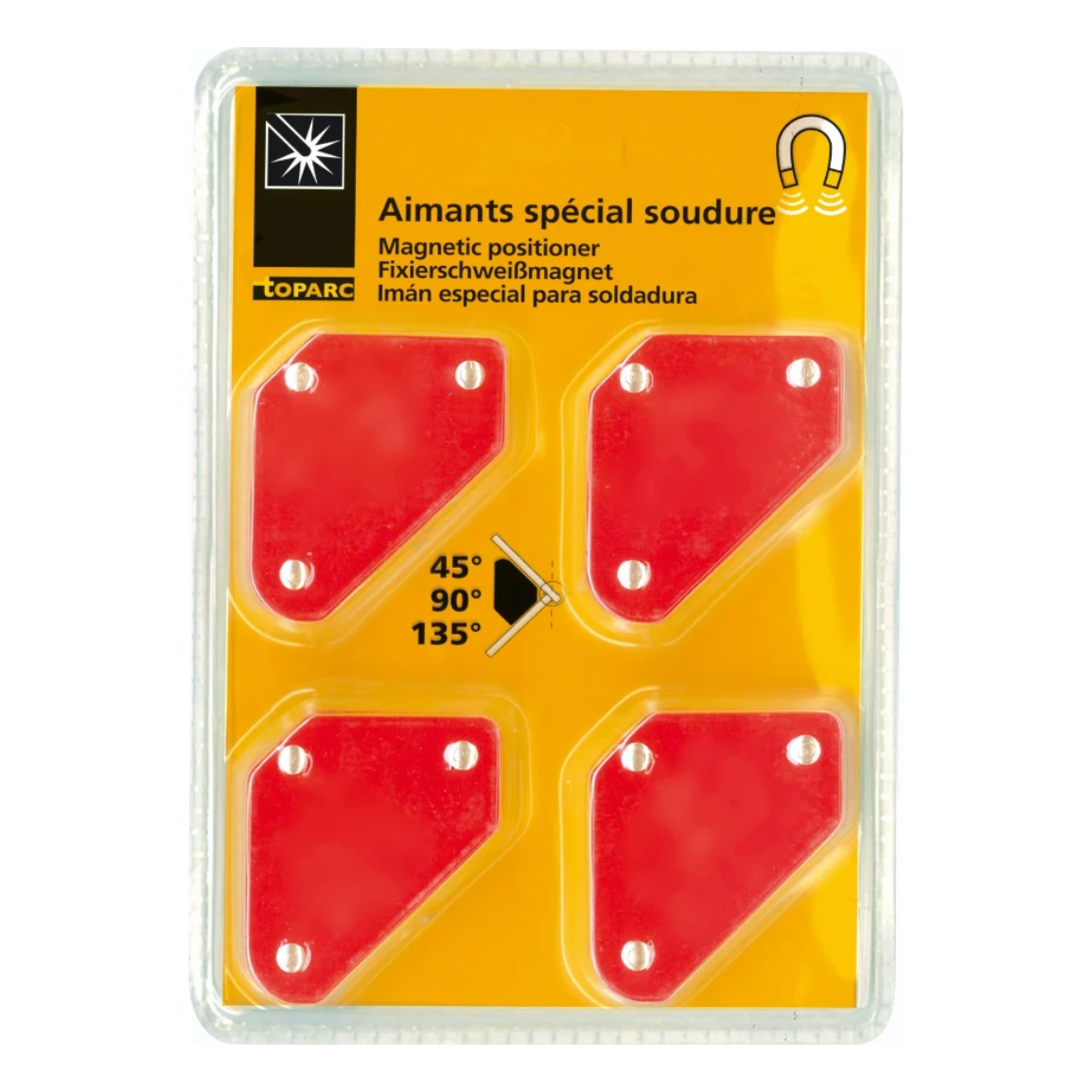 GYS Lasmagneten, set a 4 st