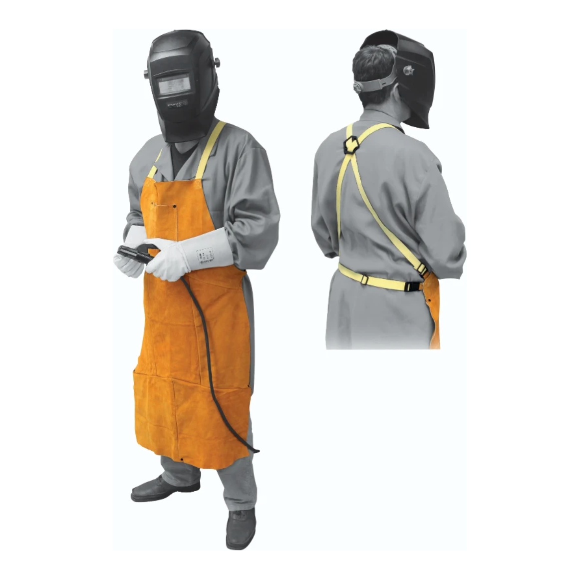 GYS Leren Lasschort, professional