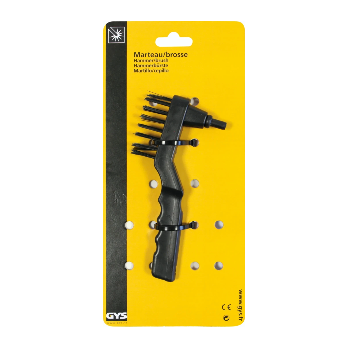 GYS Borstel met hamer