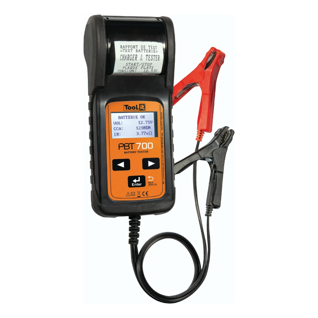 GYS Accutester PBT700 Start-Stop met printer