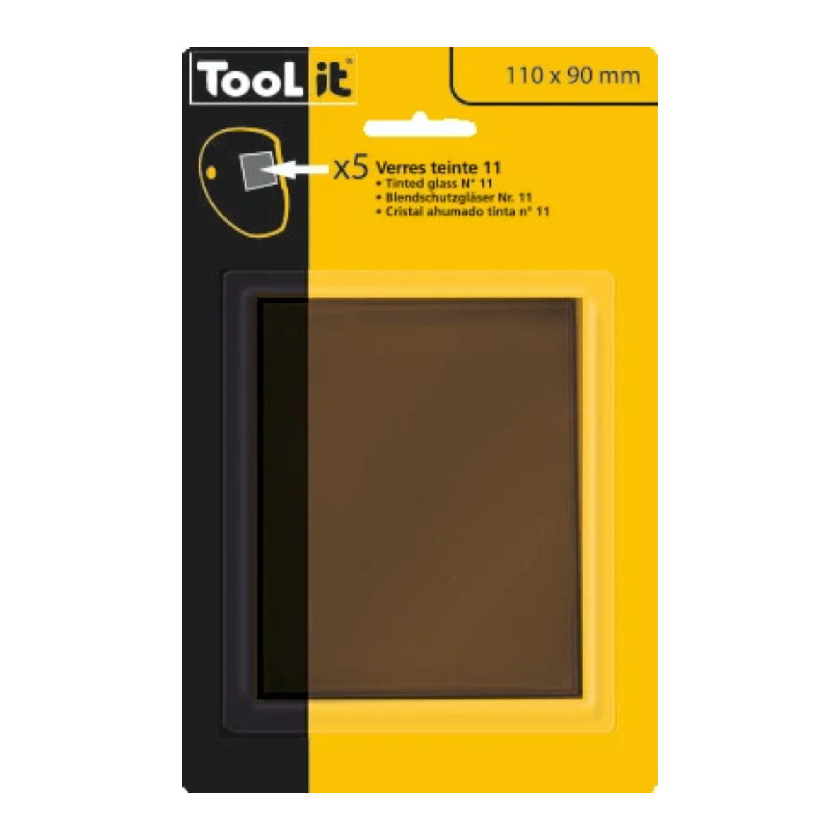 GYS Interne glazen (110x90), 5 stuks