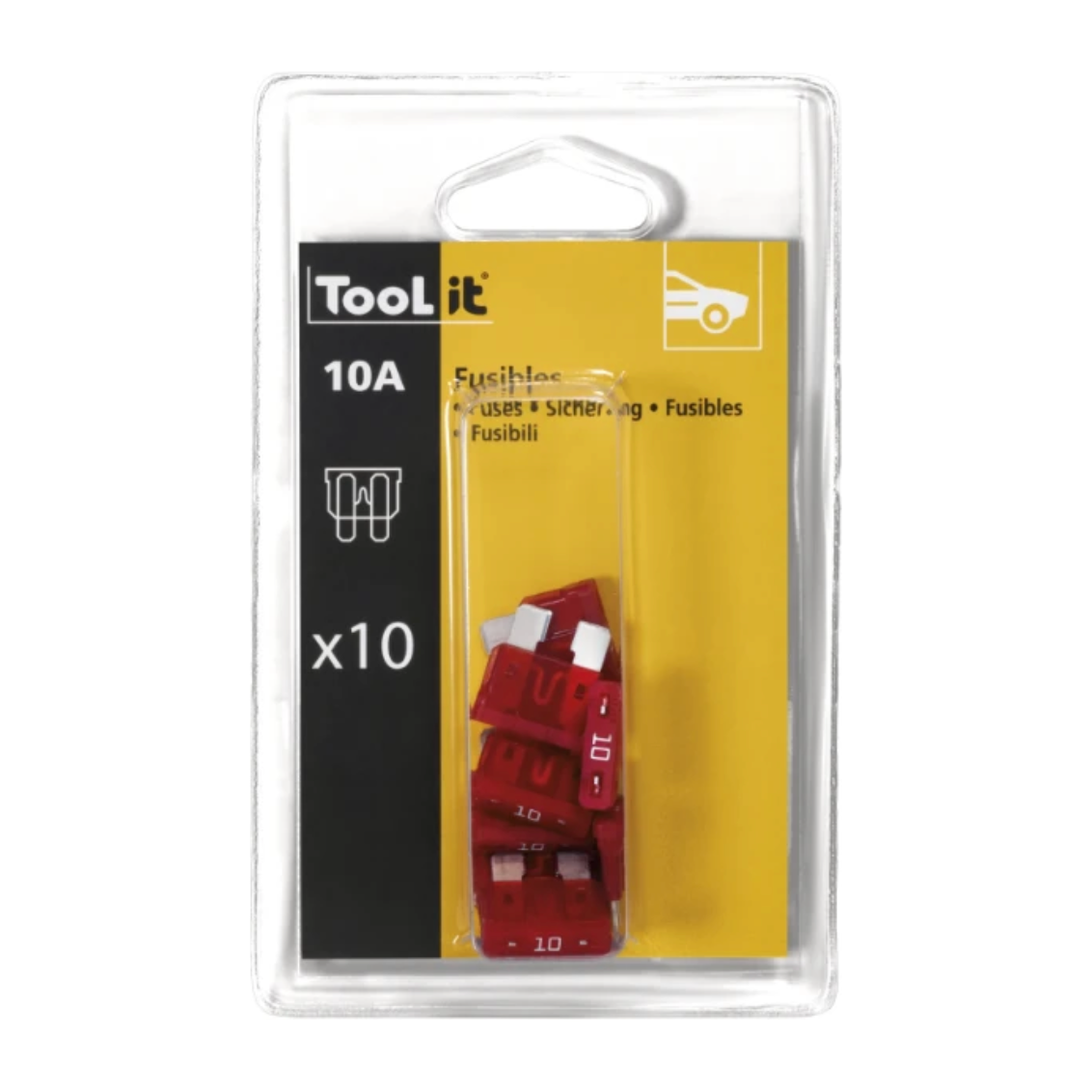 GYS Zekeringen 10A - 10 stuks