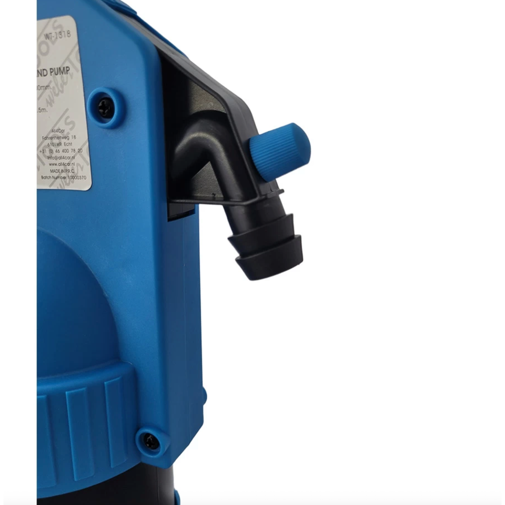 Hevelpomp voor vaten