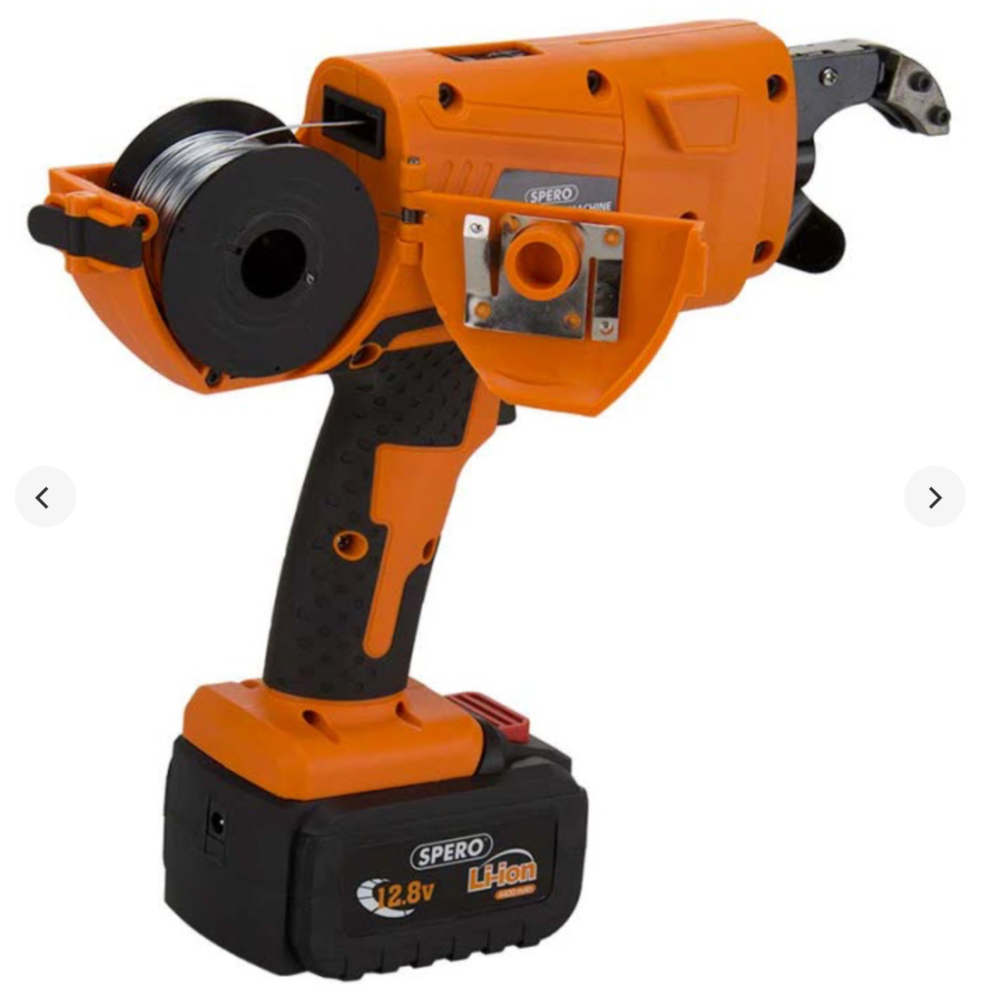 Accu vlechtmachine incl. 2x Li-ion accus, lader, accu-extender, tang & koffer SPVM01A