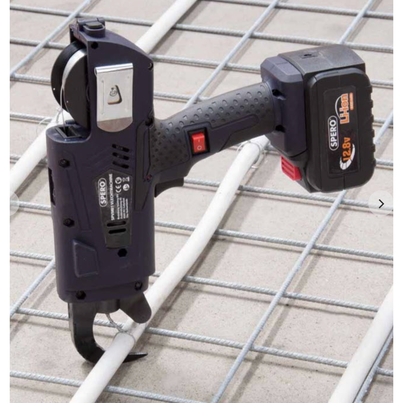 Accu vlechtmachine incl. 2x Li-ion accus, lader, accu-extender, tang & koffer SPVM01A