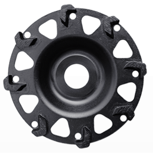 Diamantslijpkop W700 Diameter 125mm x Asgat 22.2mm Absolute topkwaliteit! Hoogbelastbare, lasergelaste, premium betonslijper. Verwijdert deklagen en slijpt de ondergrond in één bewerking.