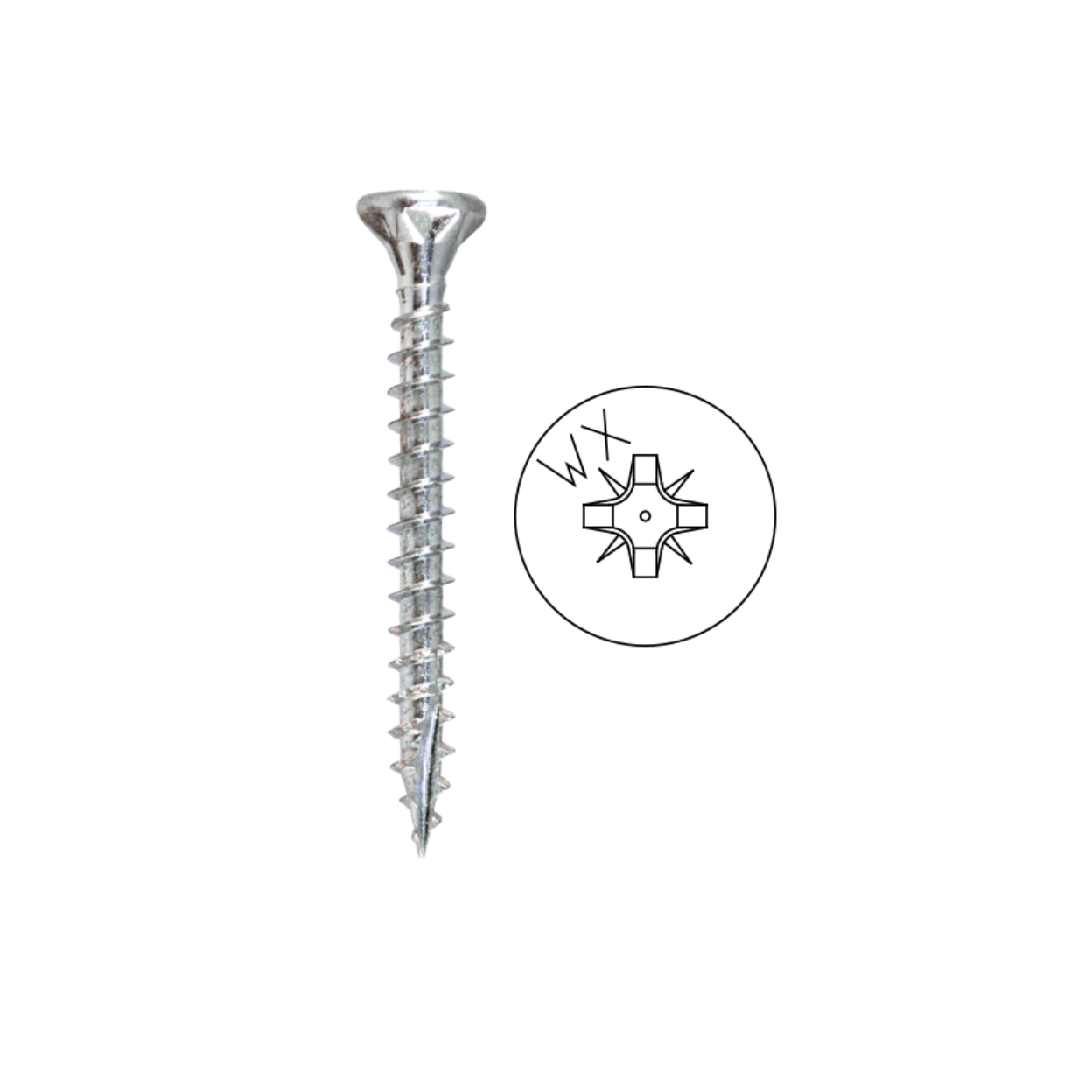 Wofix Spaanplaatschroeven Wood Pozidrive
