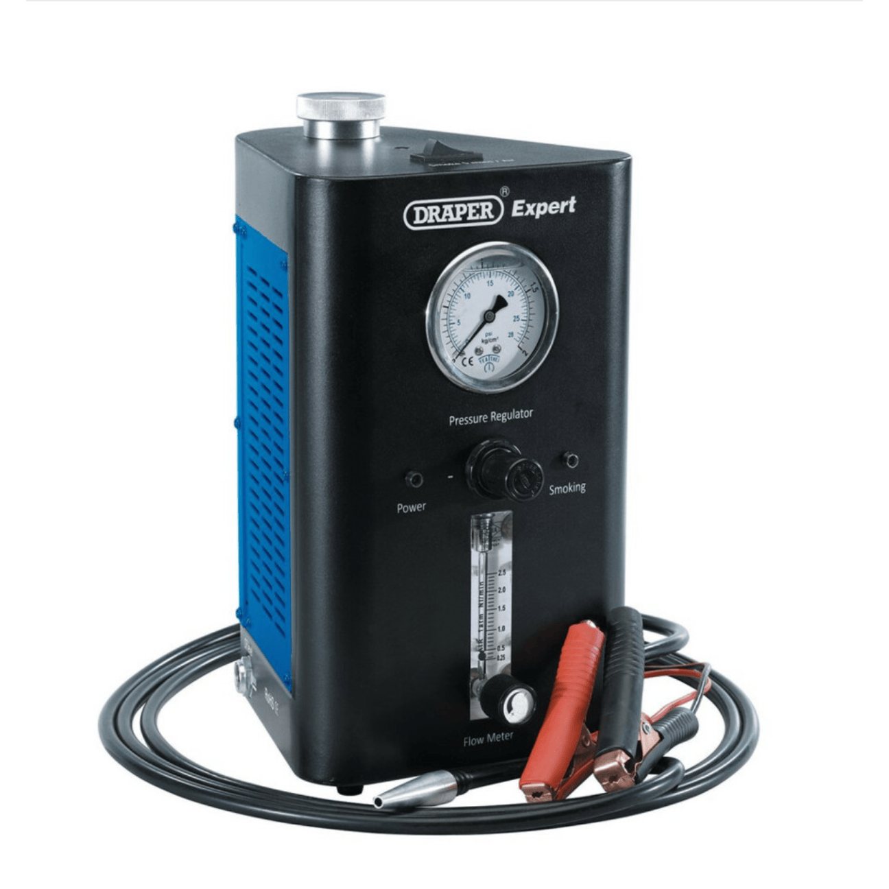 Rookmachine 12V, drukbereik variabel 0,2 tot 1,4 bar-Draper Tools-MZS Gereedschap