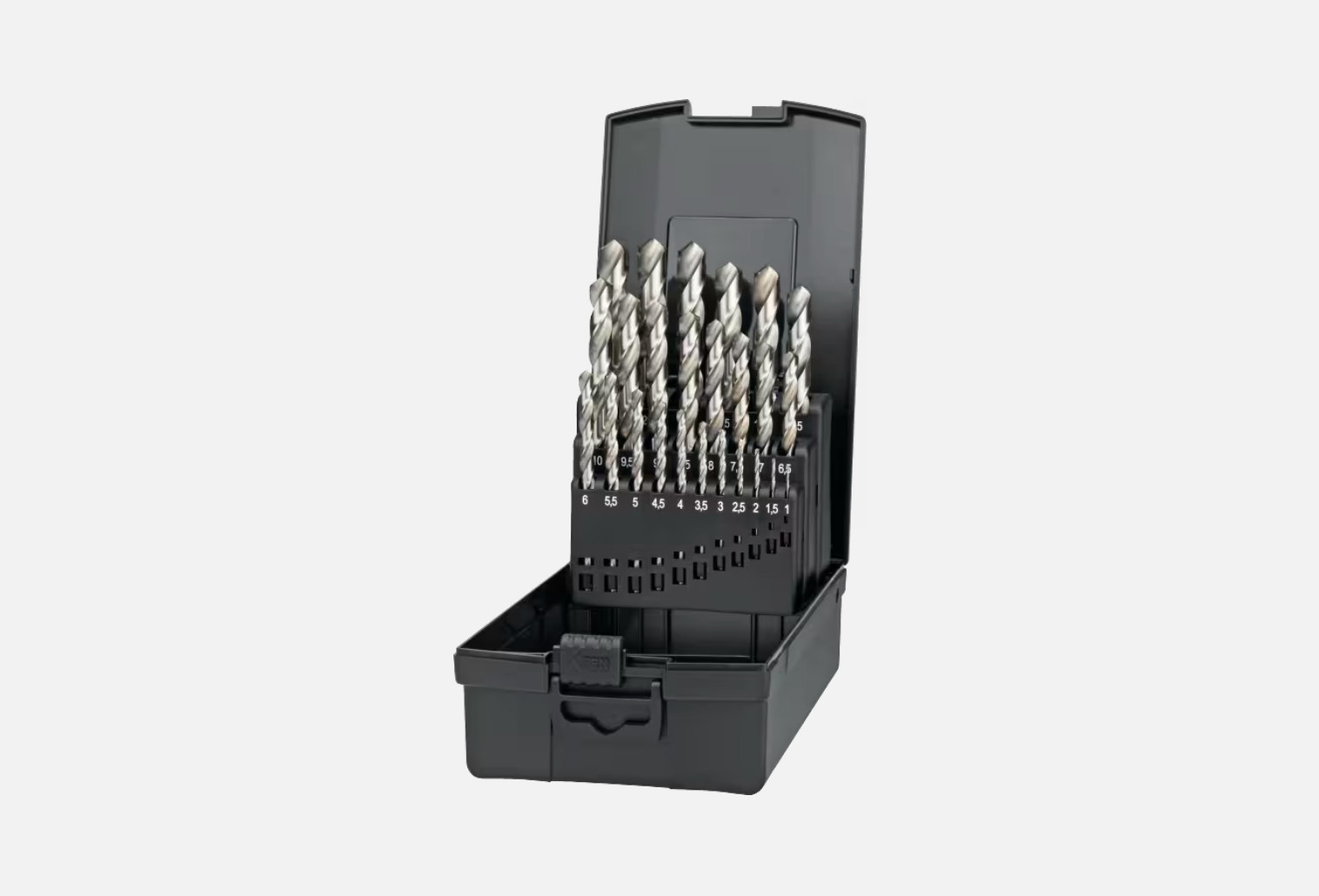 International Tools ECO HSS Set Spiraalboren DIN 338 Kruisaanslijping, blank geslepen (11.430)