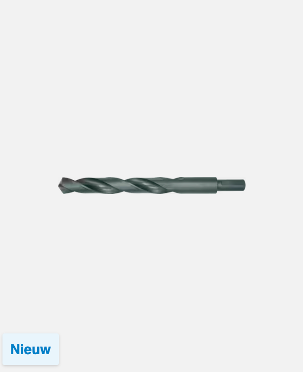 International Tools HSS Spiraalboor DIN 338 – chemisch gezwart – gereduceerde schacht 13 mm (13,5–30 mm)