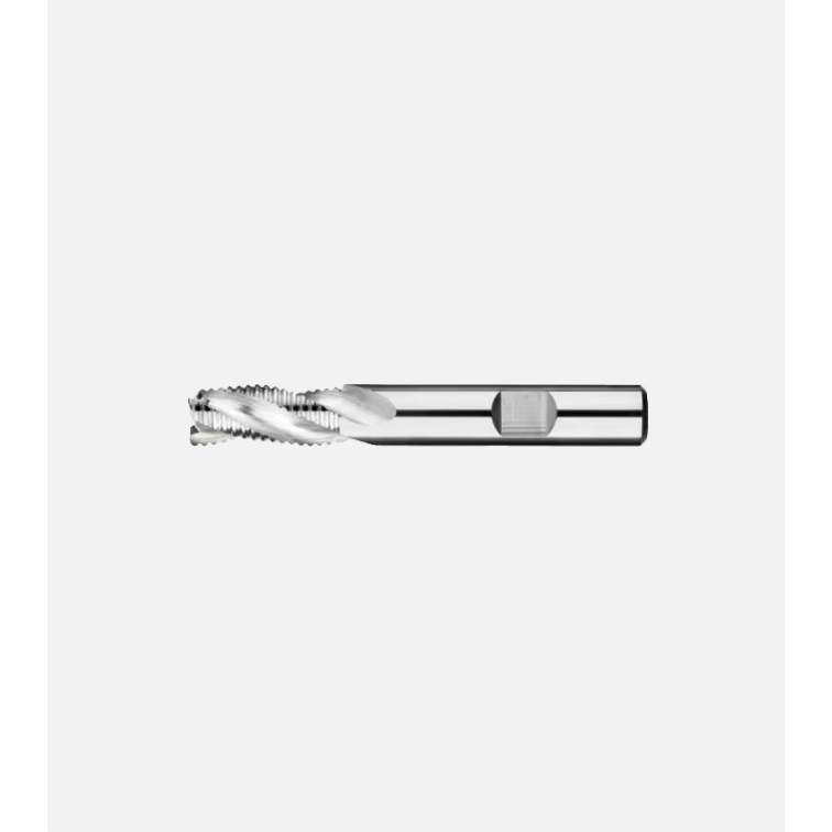 Phantom Volhardmetaal Ruwfrees lang, rond, Aluminium