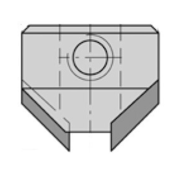 JSO Opsteekverzinker opname 4 mm HW