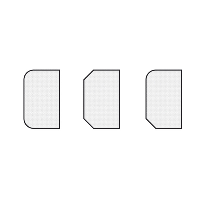 Keermesstrijkfrees 80x50x20 mm Z=2