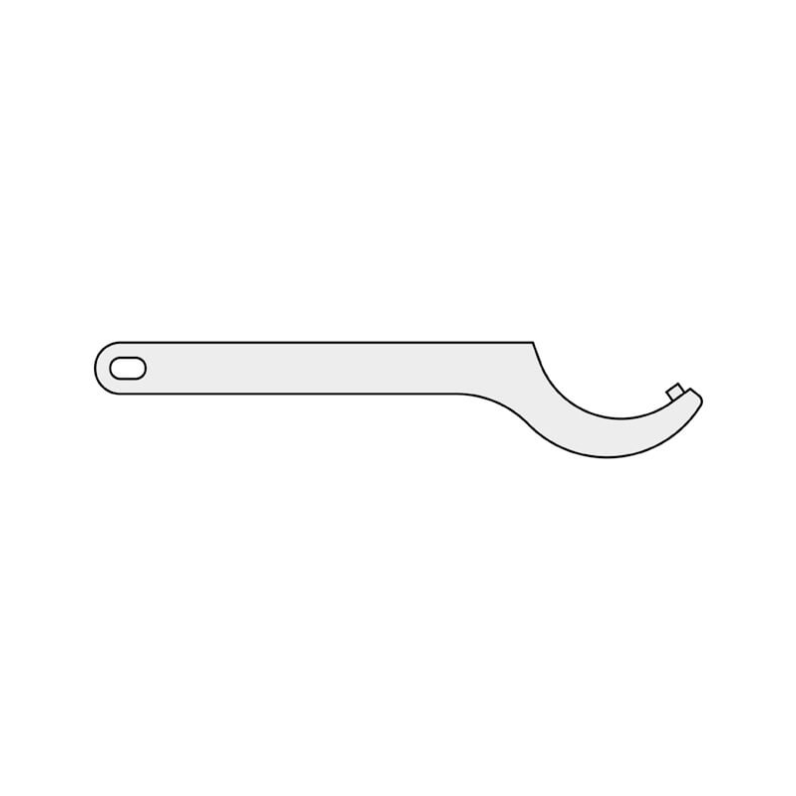 Rolsleutelopzetstuk preziso D=63 mm