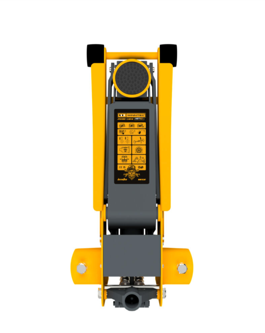 Garagekrik 2,5 ton turbo lift, nylon wielen
