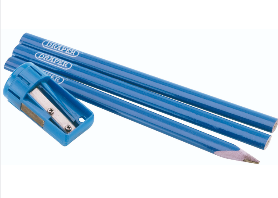 Timmermanspotlood, set, 12st