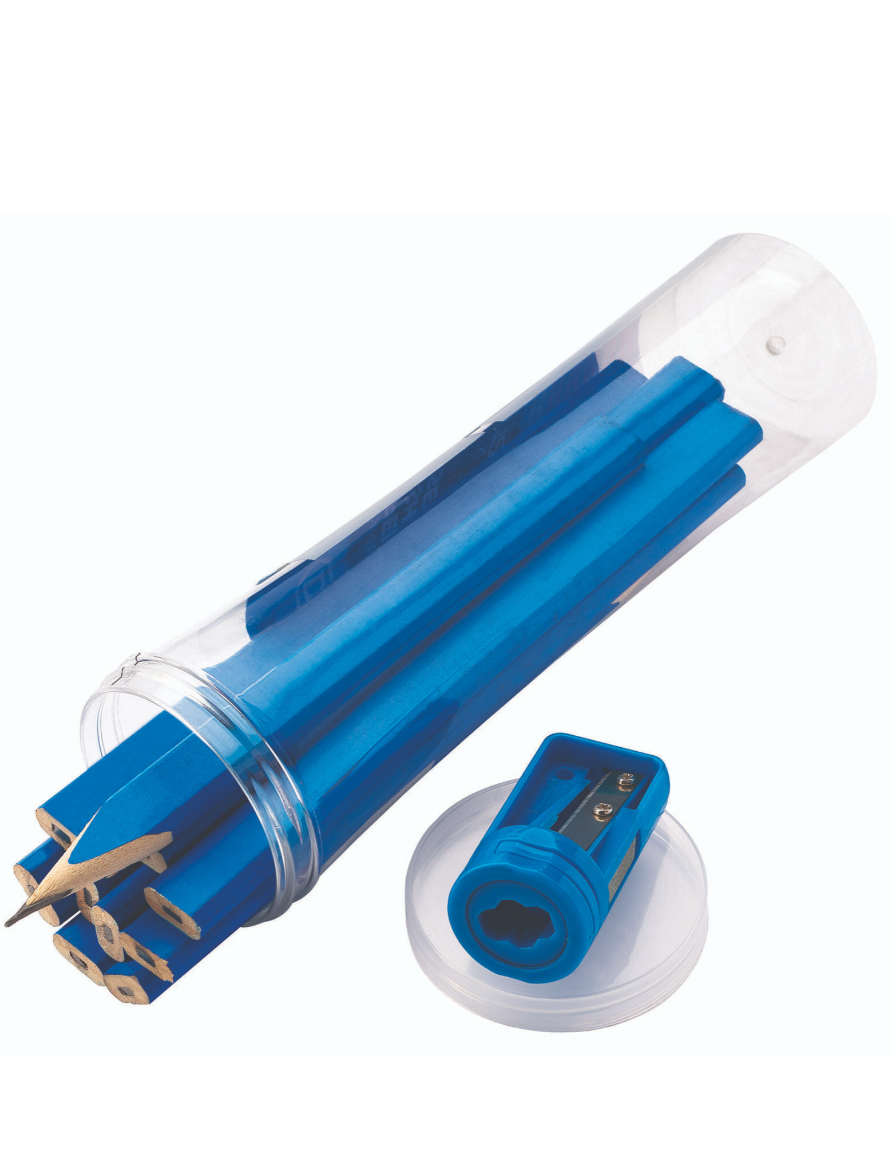 Timmermanspotlood, set, 12st