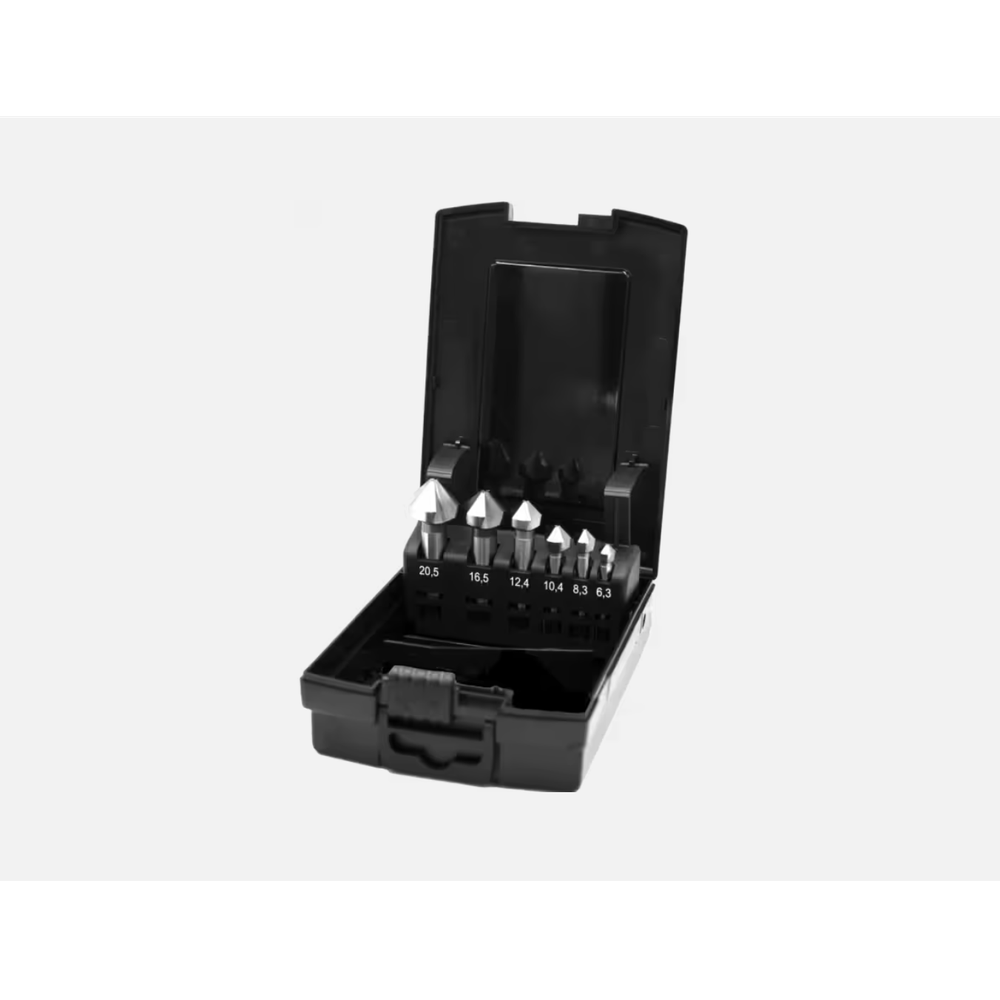 Phantom HP2 UNI HSS-E Set Vari Verzinkboren DIN 335-C 42.547, 90°, 3 snijkanten